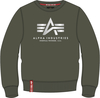 Alpha Industries Basic Reflective Print Felpa,  verde,  dimensione XL