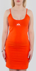 Alpha Industries Basic Small Logo Abito da donna,  arancione,  dimensione M per donne