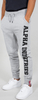 Alpha Industries Big Letters Pantaloni da sudorazione,  grigio,  dimensione XL