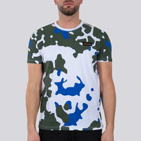 Alpha Industries Tactical Camo T Maglietta,  bianco-verde,  dimensione XL per uomo