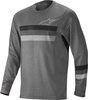 Alpinestars Alps 6.0 Bicicletta di LS Jersey,  grigio,  dimensione S per uomo