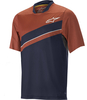 Alpinestars Alps 8.0 Bicicletta Jersey,  rosso-blu,  dimensione L