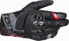Alpinestars Belize v3 Drystar Guanti da moto impermeabili,  nero-grigio-rosso,  dimensione M per uomo