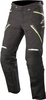 Alpinestars Big Sure Gore-Tex Pro Pantaloni tessili moto,  nero-giallo,  dimensione M