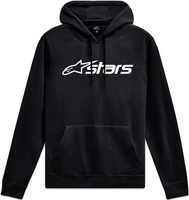 Alpinestars Blaze V3 Felpa,  nero-bianco,  dimensione XL per uomo