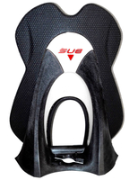 Alpinestars BNS Pro Piastra,  bianco