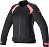 Alpinestars Eloise V2 Air Giacca tessile moto da donna,  nero-rosa,  dimensione M per donne