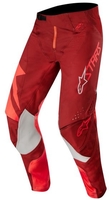 Alpinestars Factory Techstar Pantaloni Motocross,  rosso,  dimensione 34
