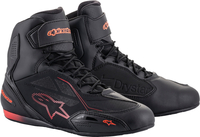 Alpinestars Faster-3 DryStar Scarpe Moto,  nero-rosso,  dimensione 47 per uomo