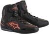Alpinestars Faster 3 Rideknit Scarpe da moto,  nero-rosso,  dimensione 43