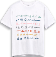 Alpinestars Glyfs CSF Maglietta,  bianco,  dimensione L per uomo