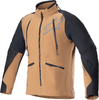 Alpinestars Hyde XT Stretch Drystar XF giacca tessile moto impermeabile,  nero-beige,  dimensione S per uomo