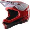 Alpinestars Missile Pro Cosmos Casco da discesa,  bianco-rosso,  dimensione XL