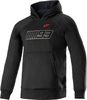 Alpinestars MM93 Thunder Felpa con cappuccio moto,  nero,  dimensione XL per uomo