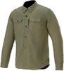 Alpinestars Newman Camicia Moto,  verde-marrone,  dimensione 4XL