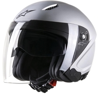 Alpinestars Novus Casco Jet,  argento,  dimensione S