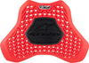 Alpinestars Nucleon Plasma Racing Protezione toracica,  nero-rosso,  dimensione L per uomo