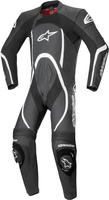 Alpinestars Orbiter V2 Tuta in pelle della moto monopezzo perforata,  nero-bianco,  dimensione 50 per uomo