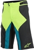 Alpinestars Outrider Calzoncini da ciclista,  nero-verde,  dimensione 28