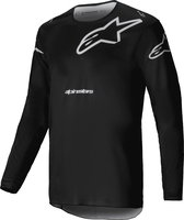 Alpinestars Racer Graphite Maglia da motocross,  nero-grigio,  dimensione L per uomo