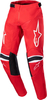 Alpinestars Racer Narin Pantaloni Motocross Giovani,  bianco-rosso,  dimensione 26