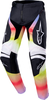 Alpinestars Racer Semi Pantaloni Motocross Giovani,  nero-rosso-giallo,  dimensione XL
