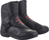 Alpinestars Ridge V2 Stivali motociclistici impermeabili,  nero-rosso,  dimensione 46