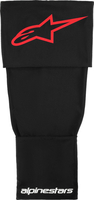 Alpinestars RK-S Knee Sleeves per ginocchiere,  nero-rosso per uomo