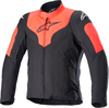 Alpinestars RX-3 Giacca tessile impermeabile per moto,  nero-rosso,  dimensione 4XL