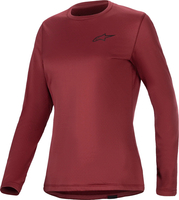 Alpinestars Stella A-Dura Thermal Maglia da bicicletta da donna a maniche lunghe,  rosso,  dimensione S per donne