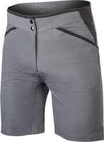 Alpinestars Stella Alps 6.0 Pantaloncini da bicicletta donna,  grigio,  dimensione 28 per donne