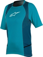 Alpinestars Stella Drop 2 SS Bicicletta donna Jersey,  bianco-blu,  dimensione XS per donne