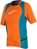 Alpinestars Stella Drop 2 SS Bicicletta donna Jersey,  blu-arancione,  dimensione XS per donne