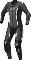 Alpinestars Stella Missile V2 One Piece Motorcycle Ladies Leather Suit,  nero-bianco,  dimensione 38 per donne