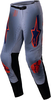 Alpinestars Supertech Lipan Pantaloni da motocross,  grigio-arancione,  dimensione 40 per uomo