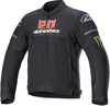 Alpinestars T-SPS Air Monster Giacca tessile moto,  nero-bianco-rosso,  dimensione 2XL