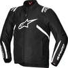 Alpinestars T-SPS V2 giacca tessile moto impermeabile,  nero-bianco,  dimensione M per uomo