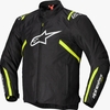 Alpinestars T-SPS V2 giacca tessile moto impermeabile,  nero-giallo,  dimensione M per uomo