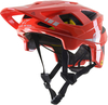 Alpinestars Vector Tech A2 Casco da bicicletta,  rosso,  dimensione L