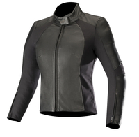 Alpinestars Vika v2 Giubbotto moto in pelle donna,  nero,  dimensione 48 per donne