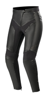 Alpinestars Vika v2 Le signore moto pantaloni in pelle,  nero,  dimensione 42 per donne