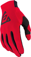 Answer AR2 Bold Guanti Motocross,  nero-rosso,  dimensione XL