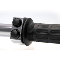 assemblaggio pulsante pushbutton motogadget mo.switch,  1 pollice,  argento