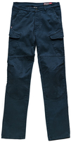 Blauer Stuart Cargo Canvas Pantaloni tessili da moto,  blu,  dimensione 34