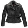 Blauer Trinity Black Giubbotto moto in pelle Ladies,  nero,  dimensione XS per donne
