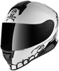 Bogotto V151 Skelly Casco per bambini,  nero-bianco,  dimensione S