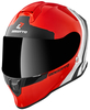 Bogotto V151 Wild-Ride Casco,  nero-bianco-rosso,  dimensione S