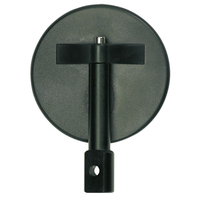 Booster Specchio di vista posteriore manubrio,  nero