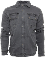 Bores Driver Camicia moto,  grigio,  dimensione 2XL per uomo
