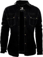 Bores Driver Donna Moto Camicia,  nero,  dimensione 4XL per donne